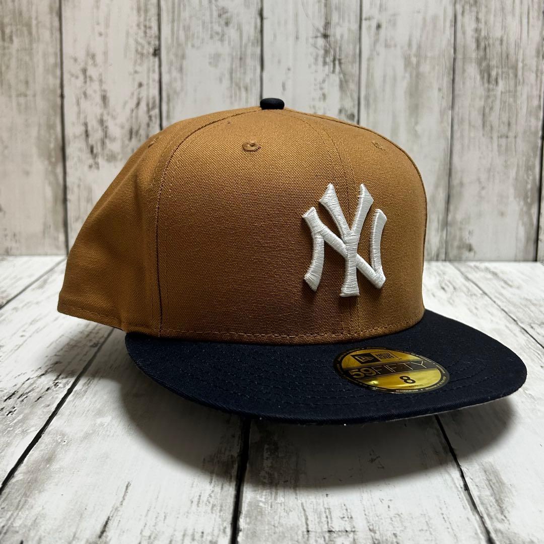 NEWERA ヤンキース　59FIFTY キャップ カーハートブラウン 8