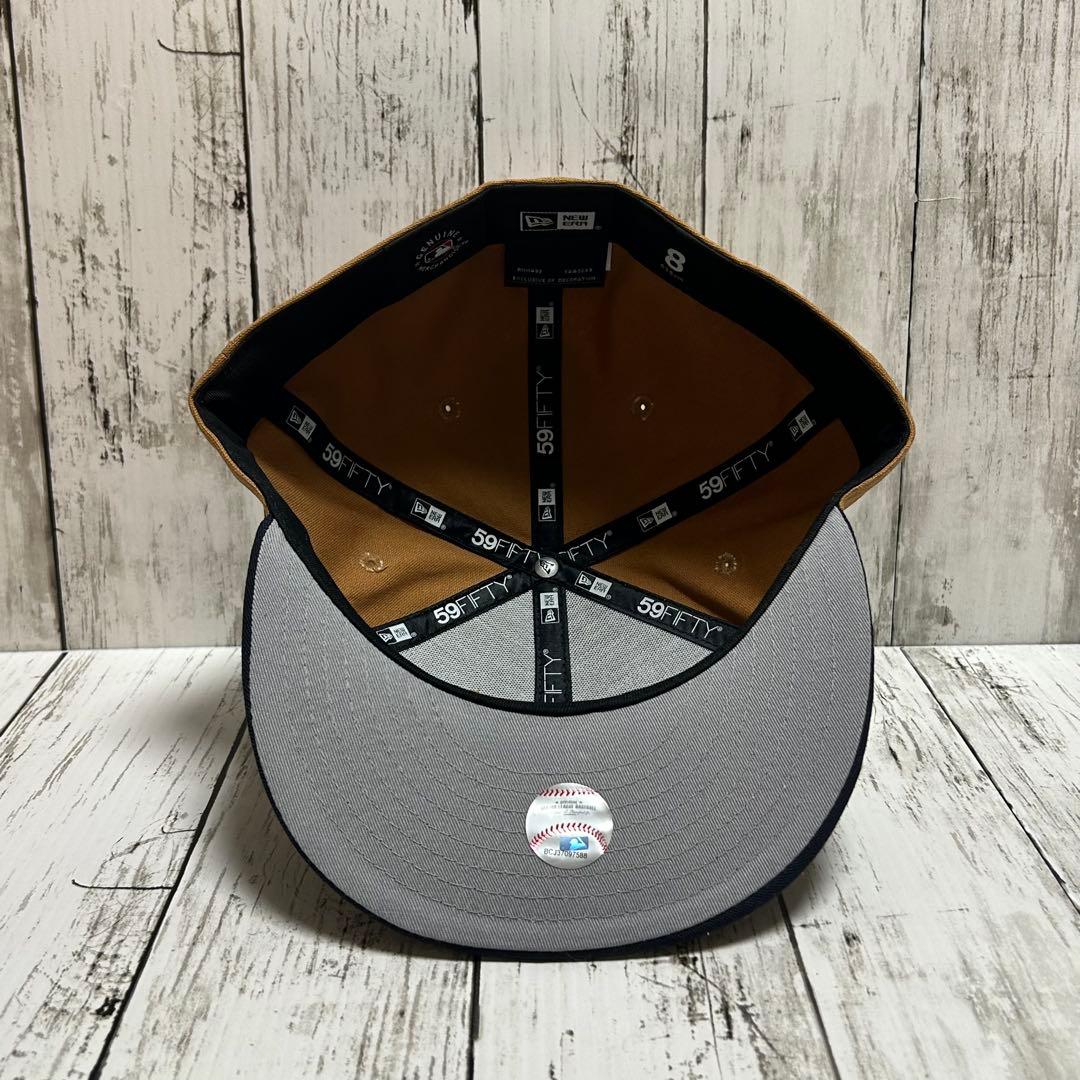 NEWERA ヤンキース　59FIFTY キャップ カーハートブラウン 8
