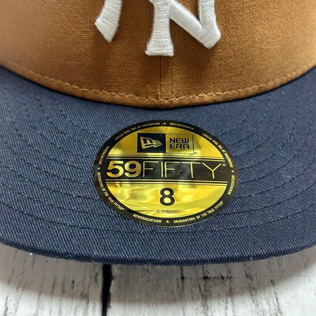 NEWERA ヤンキース　59FIFTY キャップ カーハートブラウン 8
