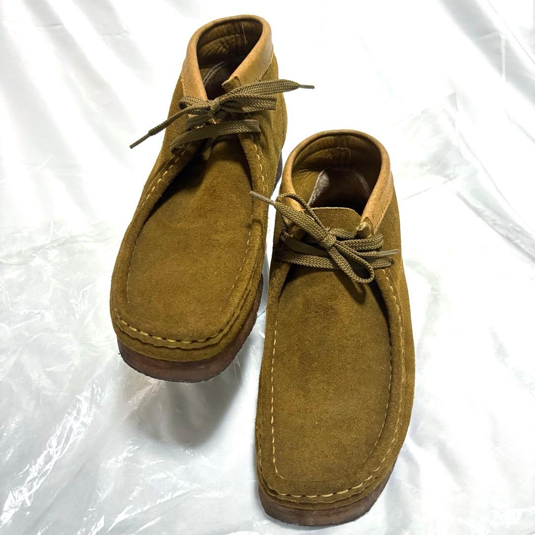 クラークス　ワラビー　茶色　26.5センチ　 USA 81/2