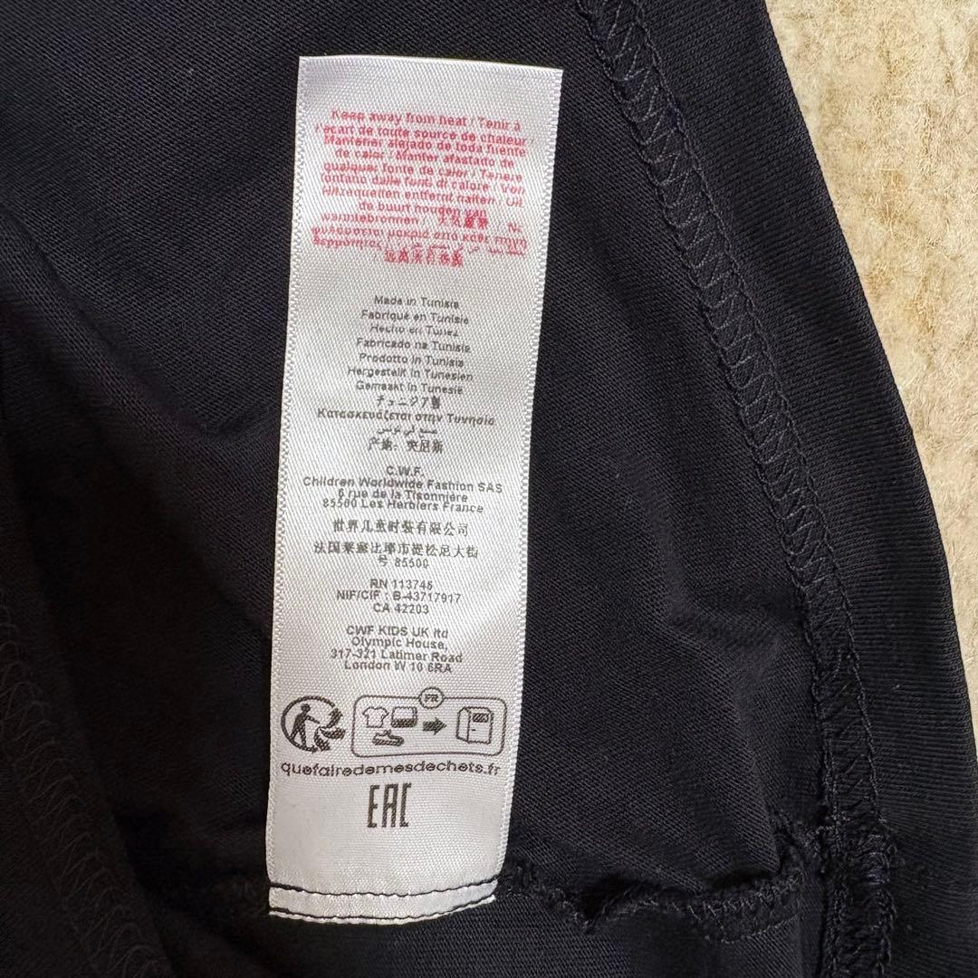 【美品】 GIVENCHY ロゴTシャツ　ブラック　Tシャツ カットソー