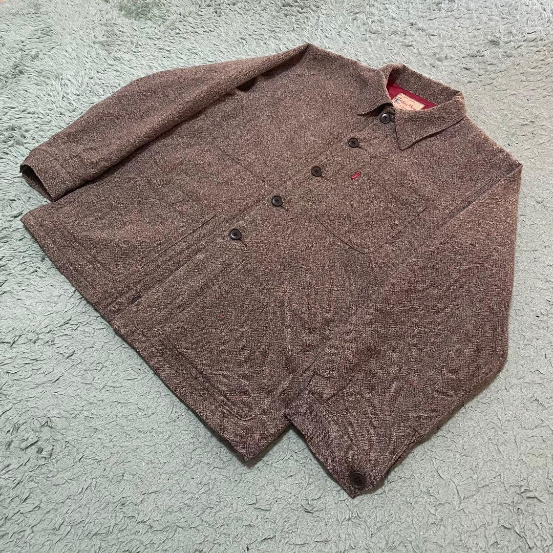 【美品】Dry Bones ドライボーンズ ネップ ツイードジャケット