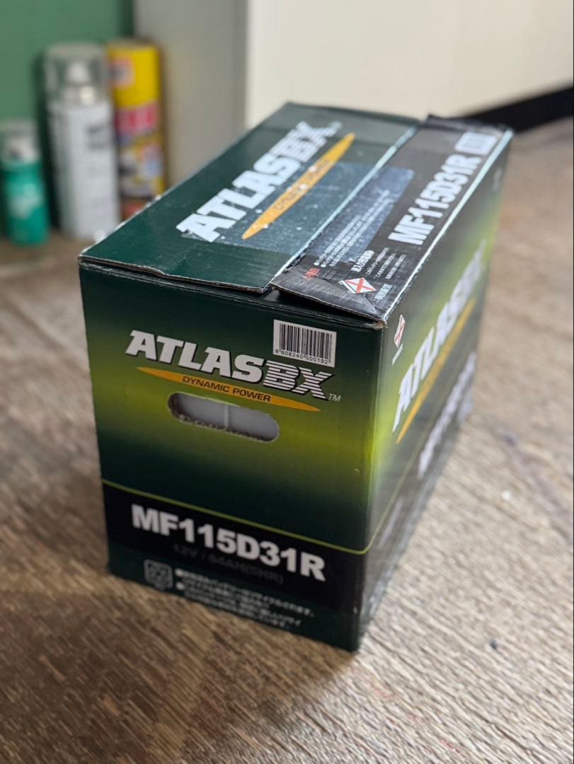 ATLASBX [ アトラス ] 国産車バッテリーAT (MF) 115D31R