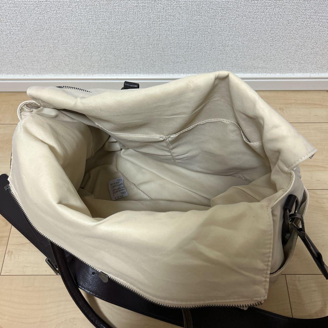 【新品】TINA:JOJUN ショルダー付きトラベルバッグ ボストンバッグ 白