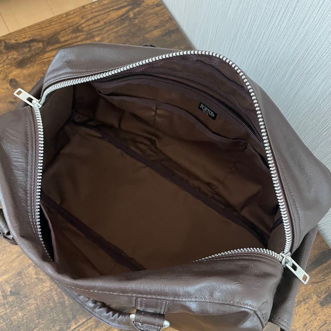 PORTER 廃盤　完売品　フリースタイル ボストンバッグ ブラウン