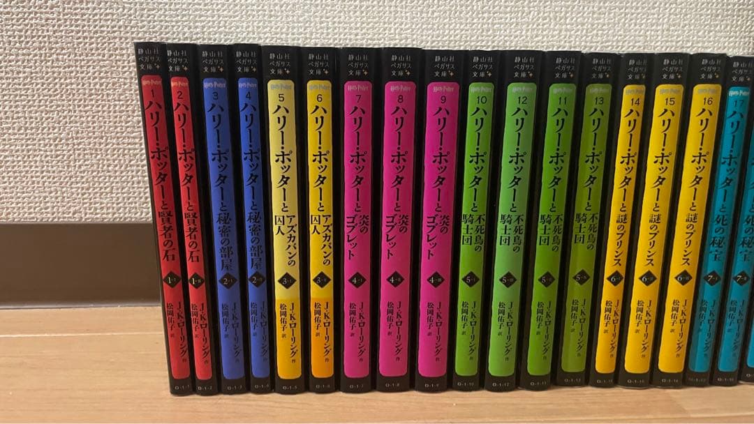 週末限定価格　ハリー・ポッター　全巻セット　呪いの子付　　静山社　ペガサス文庫
