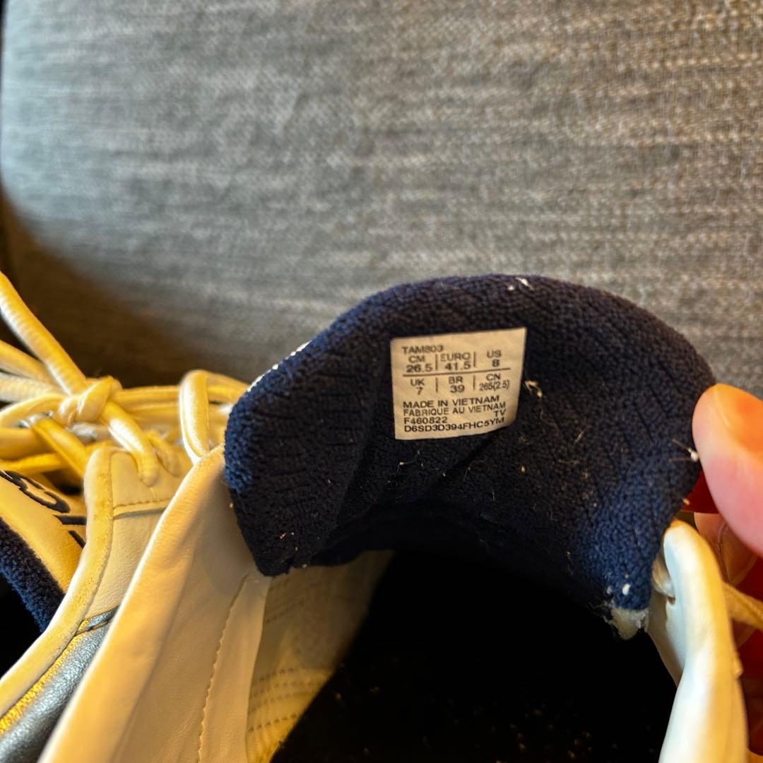 アシックス ASICS ミサイルターフシューズ　スパイク　アメフトラクロス　廃盤