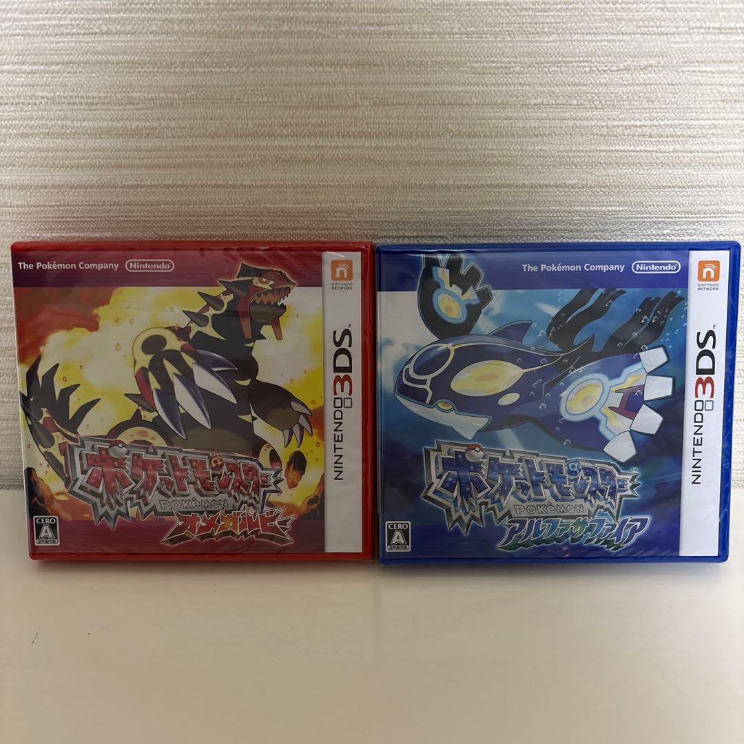 新品未開封 ポケットモンスターオメガルビー アルファサファイア