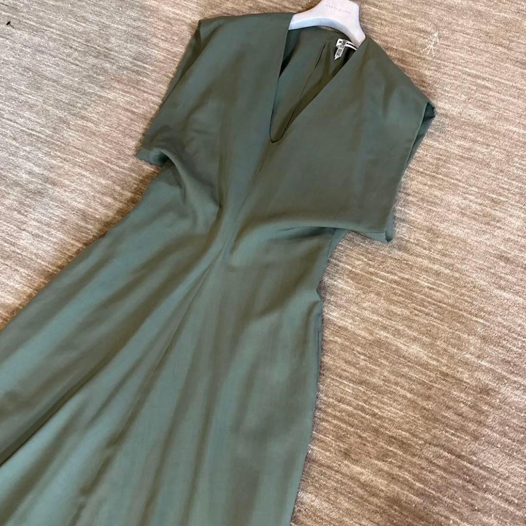ジルサンダー JILL SANDER ワンピース　カーキ