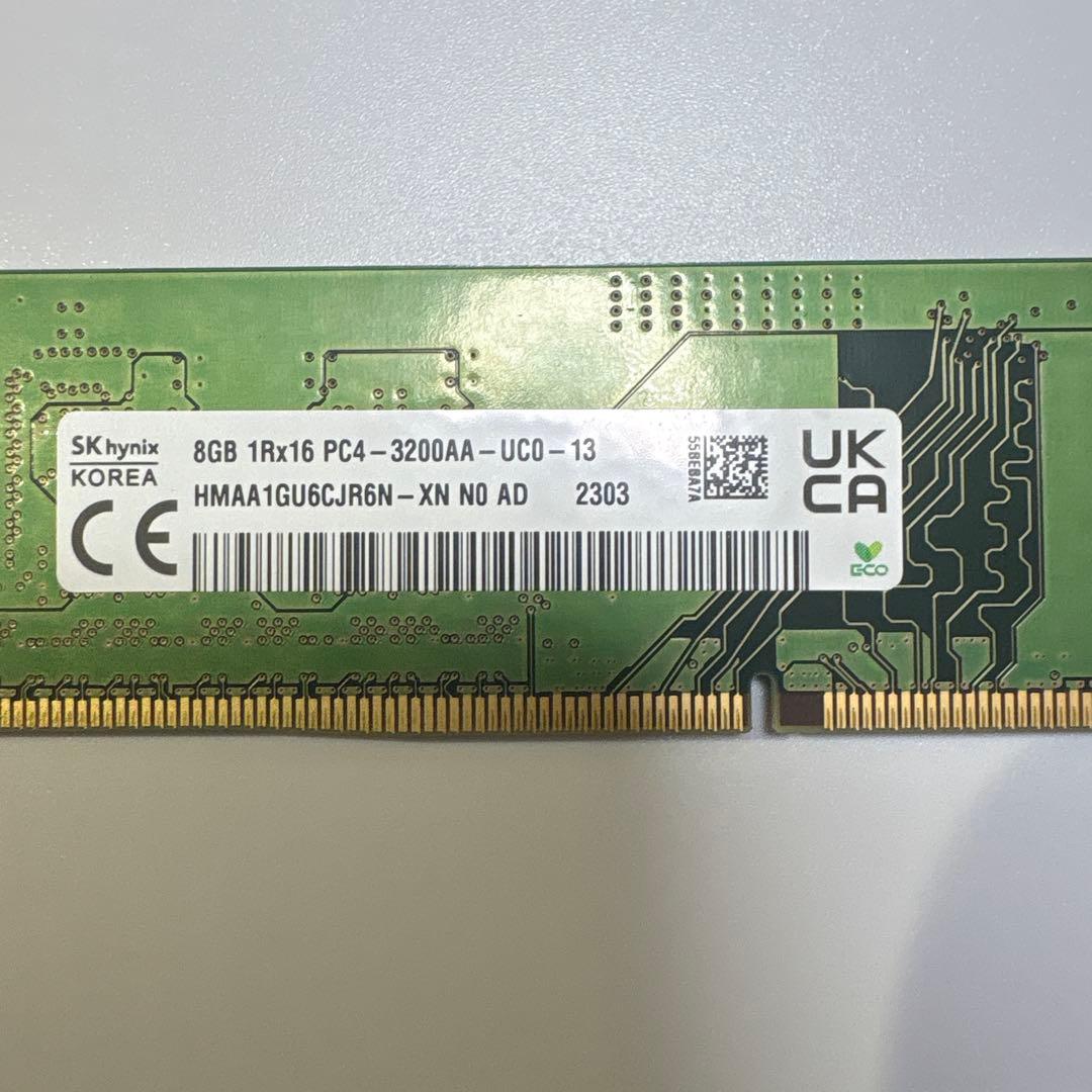 メモリー DDR4 8GB×2 16GB