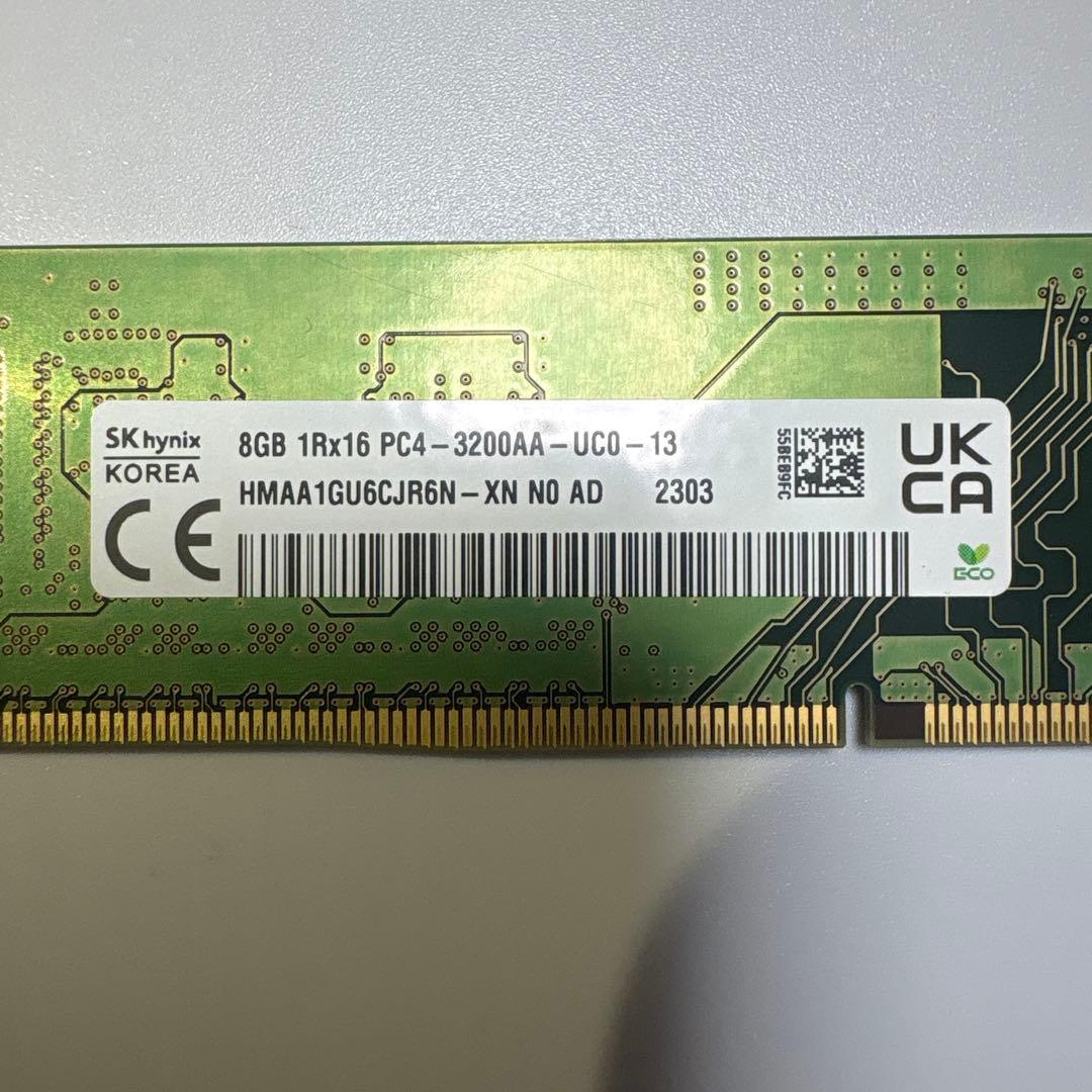 メモリー DDR4 8GB×2 16GB