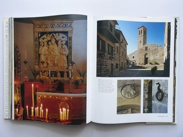 洋書◆イタリア トスカーナ地方の美しい村の写真集 本 建築 風景 景色 教会