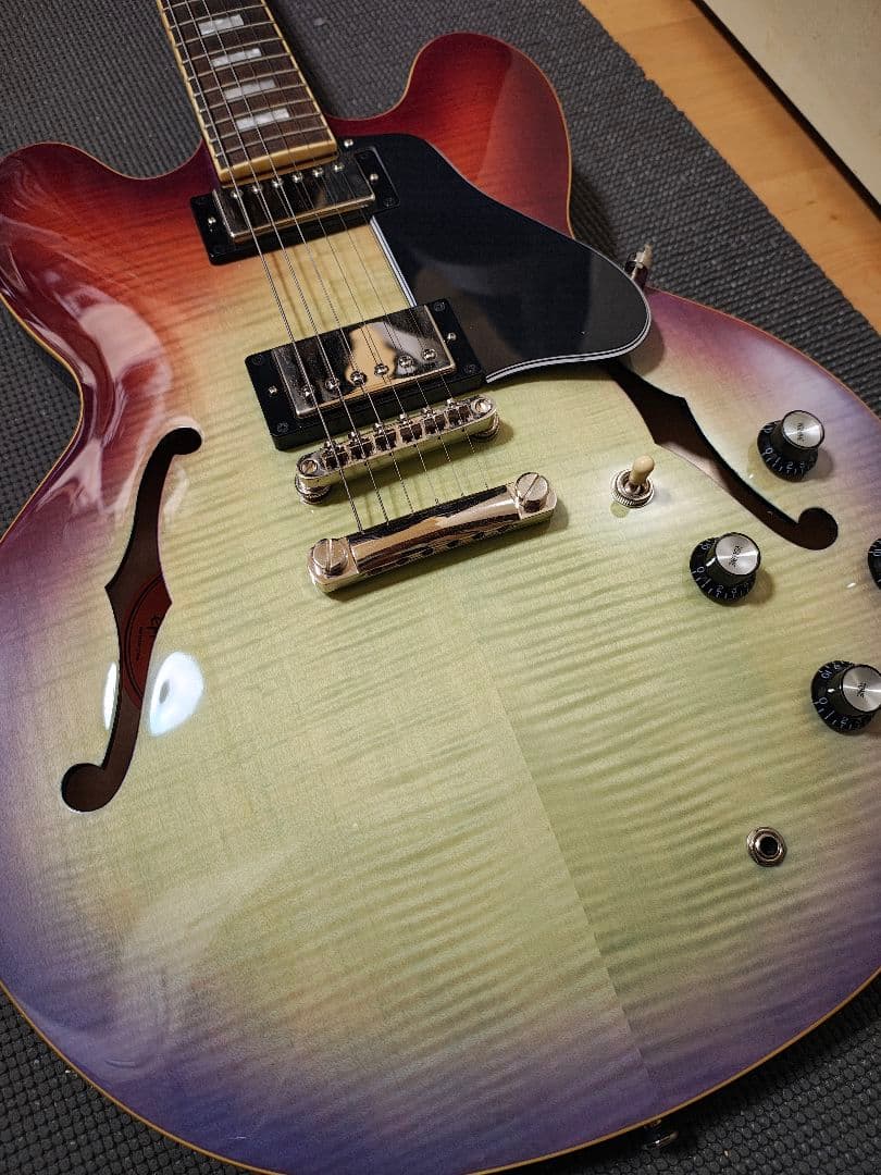 Epiphone ES-335 Figured IG/極美品ソフトケース付