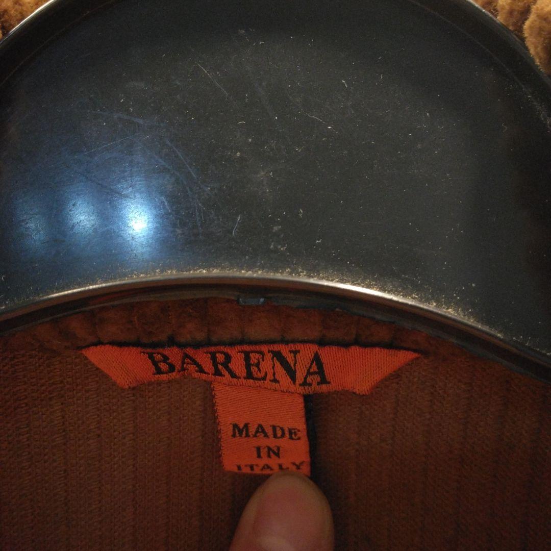 BARENA ブラウン コーデュロイ テーラードジャケット