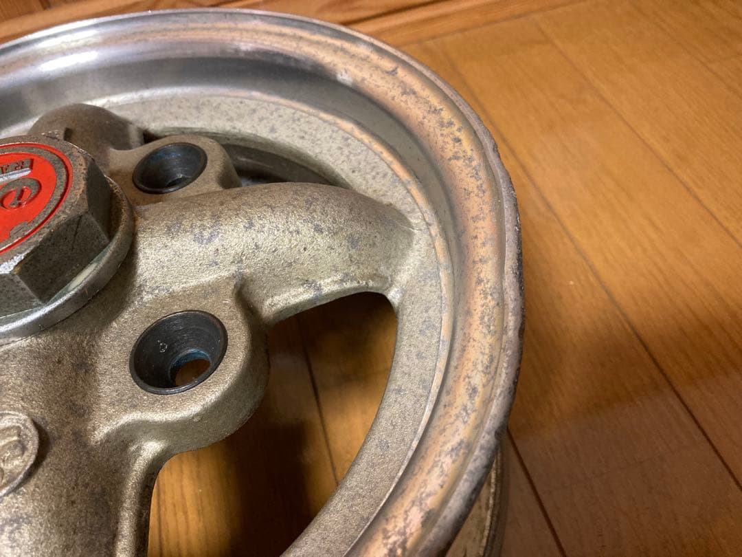 ワタナベ 4s 10インチホイール PCD110 1本 センターキャップ付き