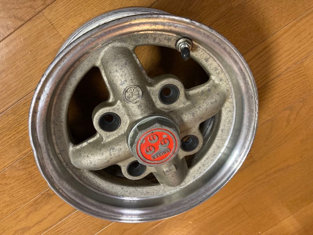 ワタナベ 4s 10インチホイール PCD110 1本 センターキャップ付き