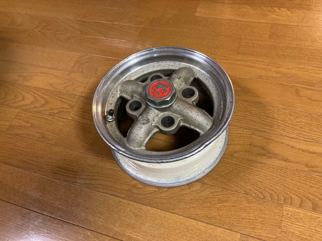 ワタナベ 4s 10インチホイール PCD110 1本 センターキャップ付き