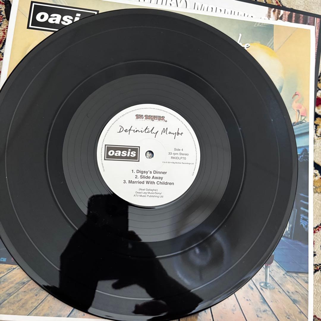 oasis オアシス LP 2枚セット
