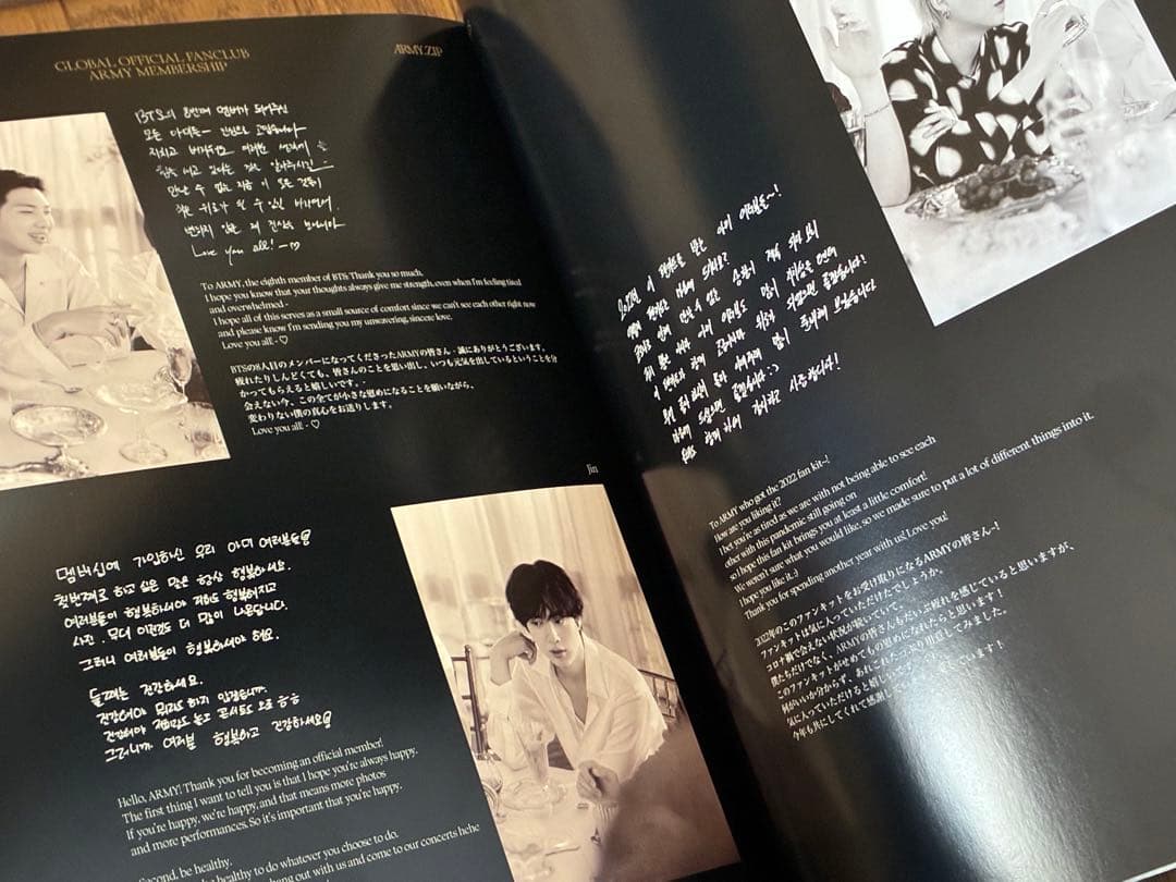 BTS オフィシャルファンクラブ ARMY MEMBERSHIP KIT