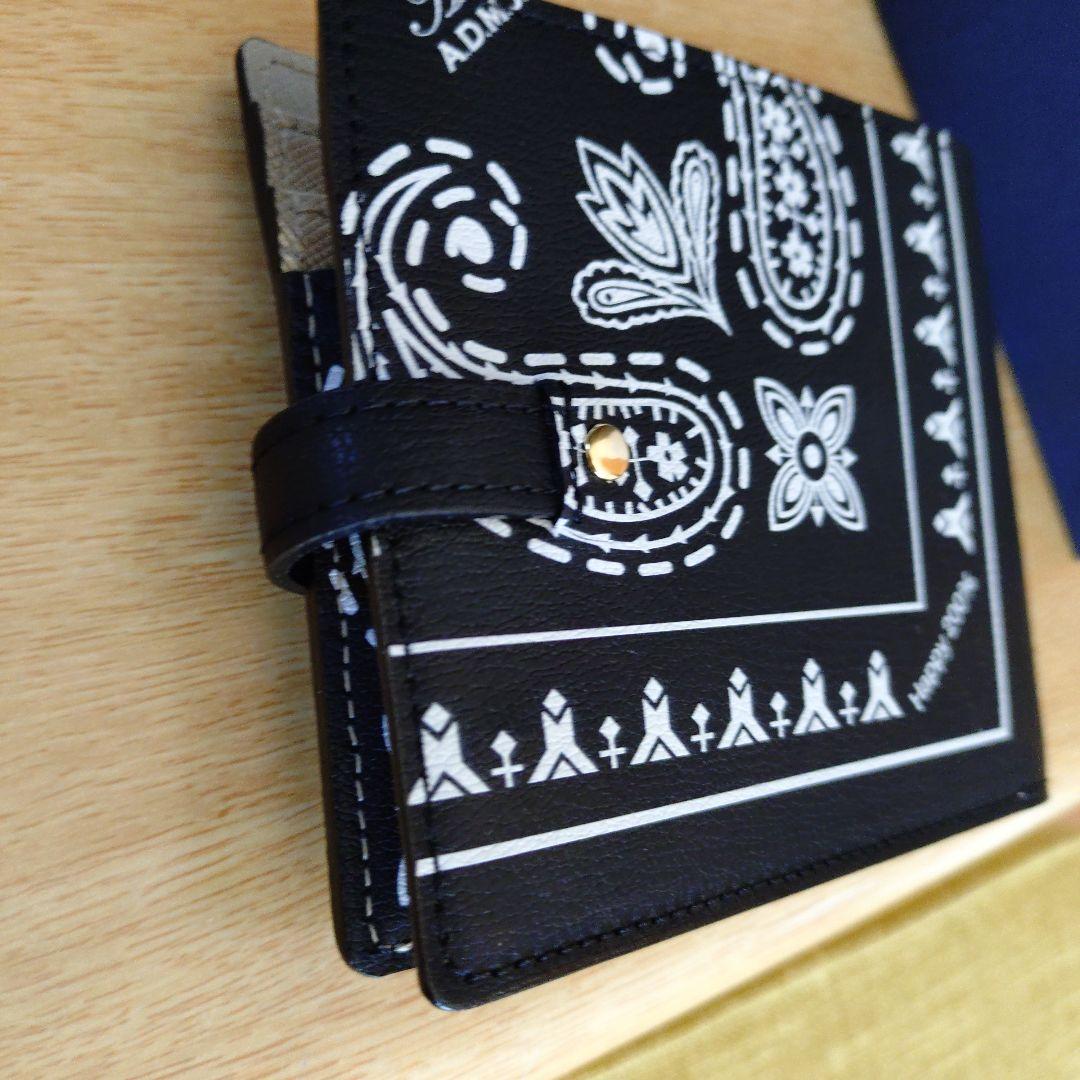 A.D.M.J.バンダナ柄二つ折り財布