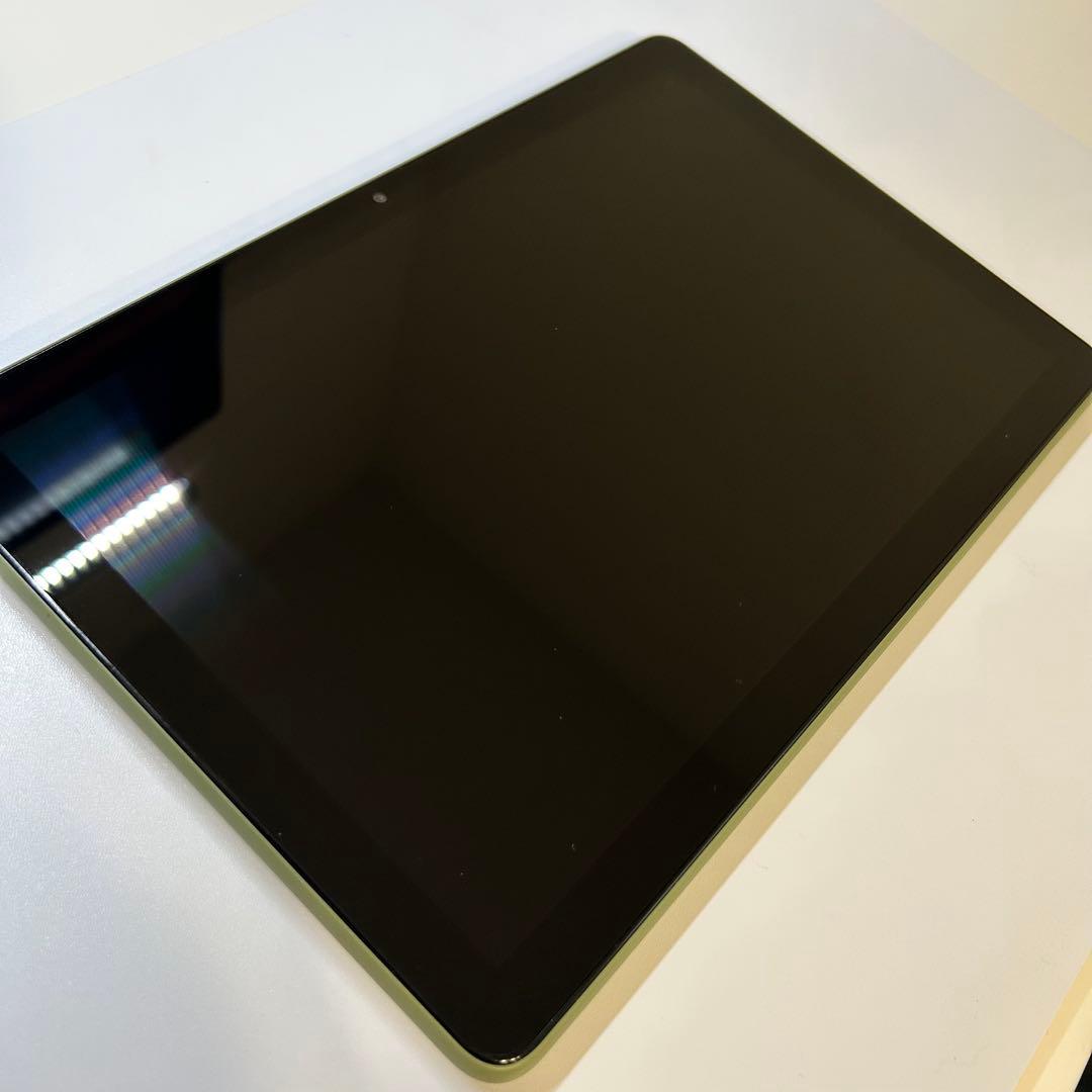 第11世代 FireHD10 32GB オリーブ｜純正カバー付｜美品