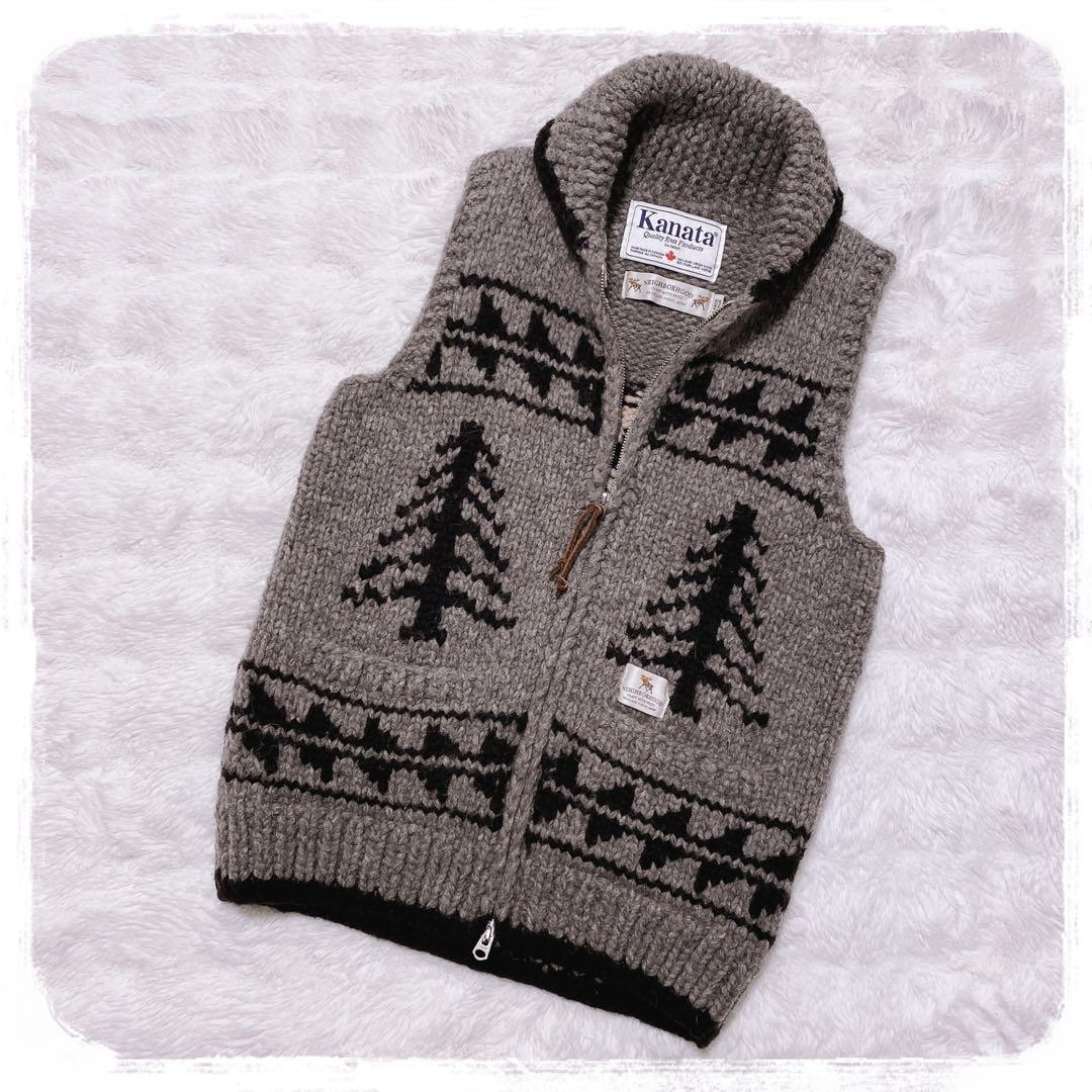 美品 Kanata × NEIGHBORHOOD カウチンニット ベスト L