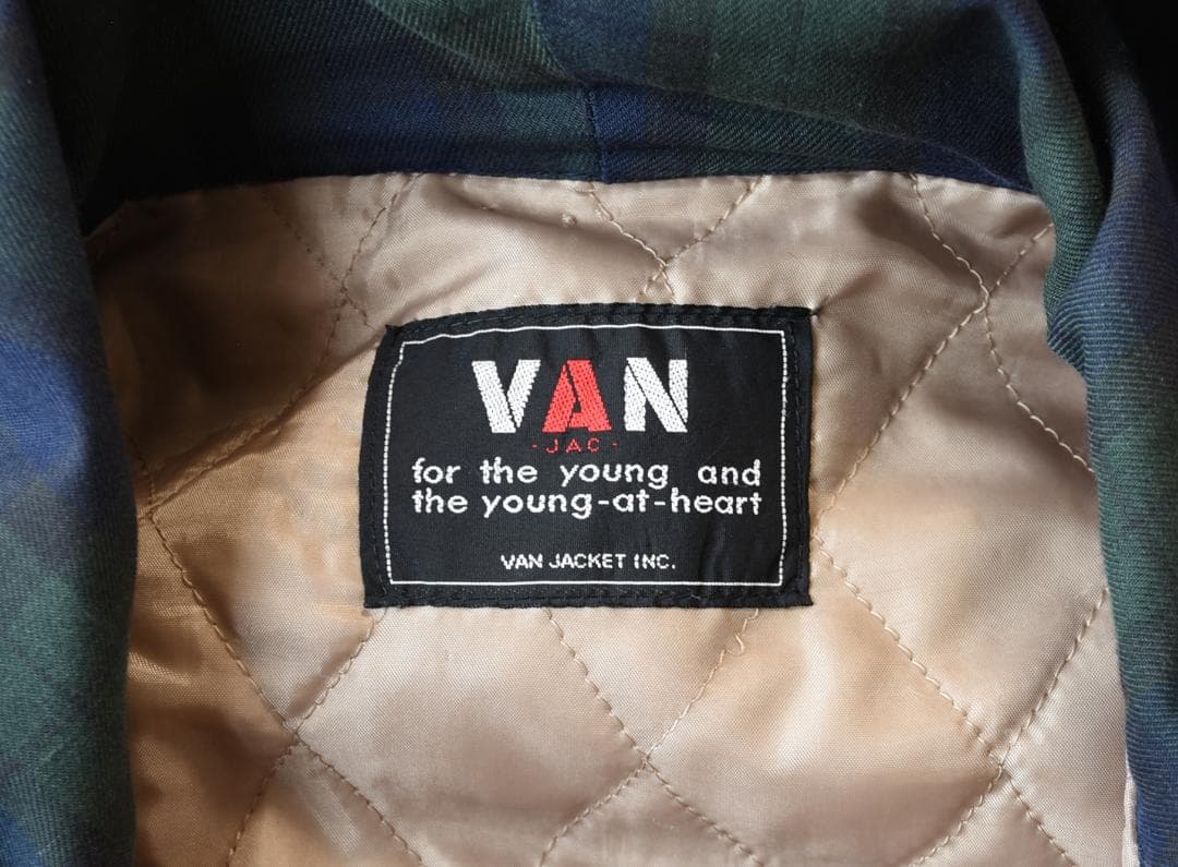 90s　VAN JAC（ヴァンジャケット） 日本製　アノラックパーカー　ブルゾン