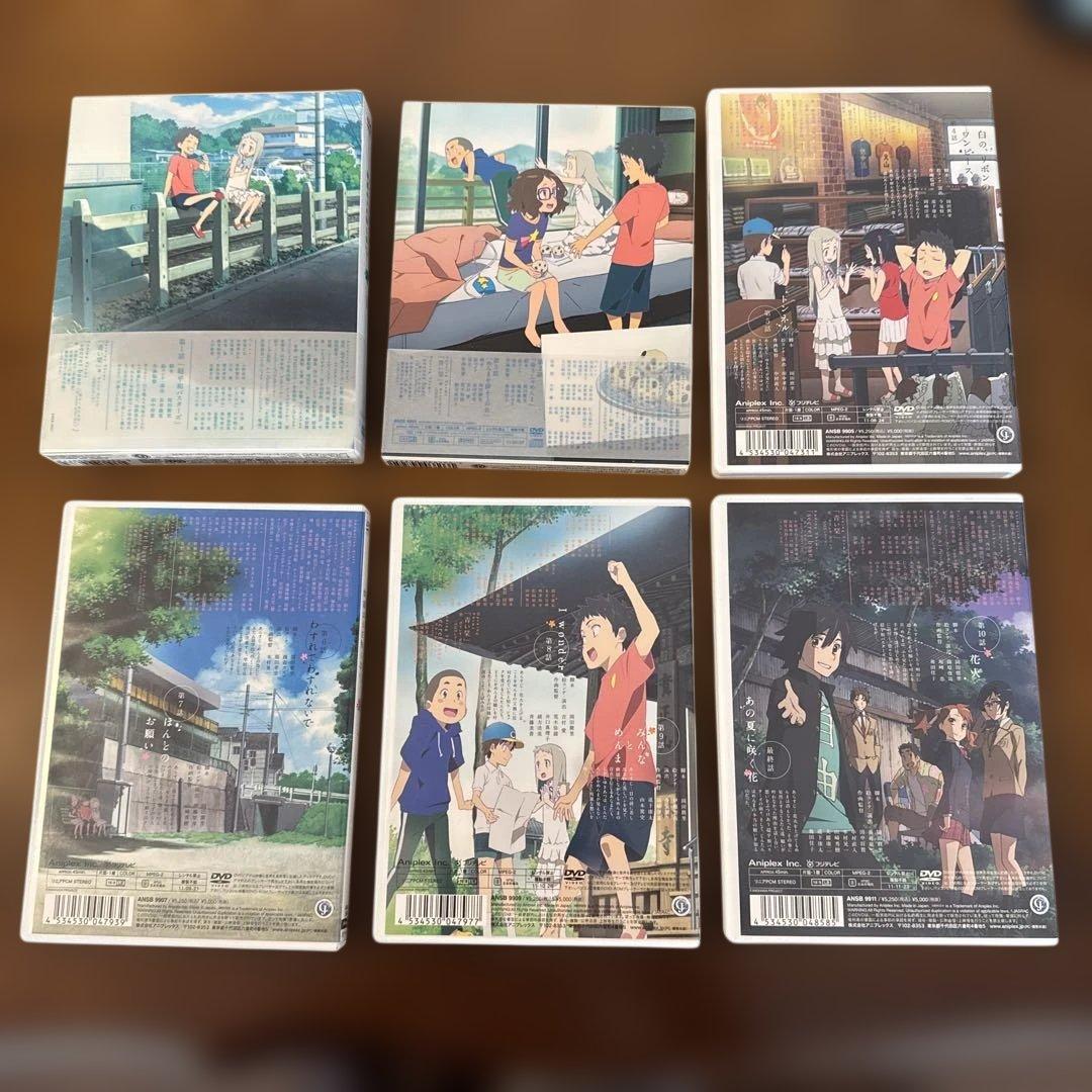 あの日見た花の名前を僕達はまだ知らない。 DVD 全6巻