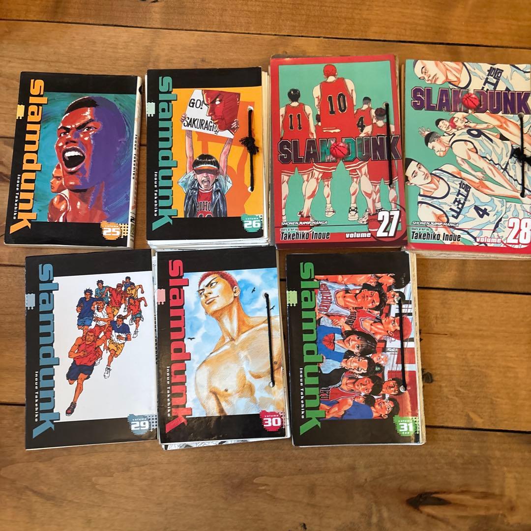 英訳マンガ　Slam dunk全31巻！　多読
