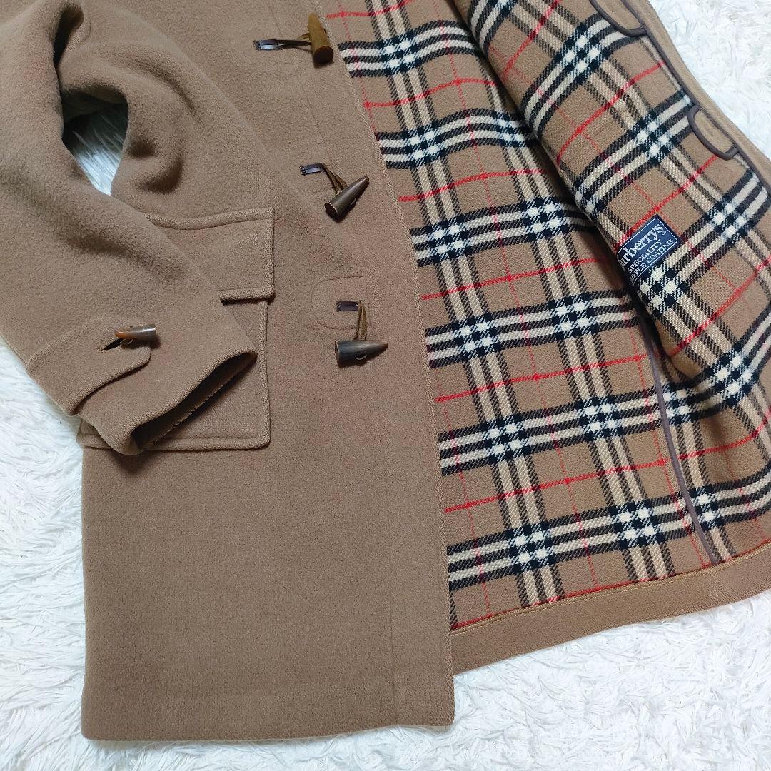 Burberrys バーバリーズ　ダッフルコート　フード　ノバチェック　メンズ