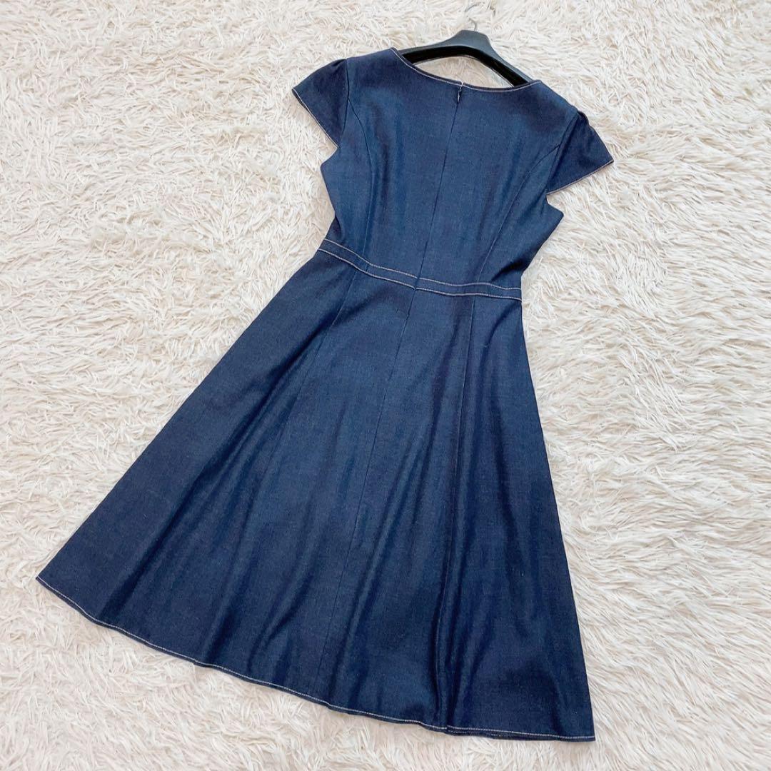 【美品】トッカ SHAMROCKドレス 22SS デニム ロングワンピース 人気