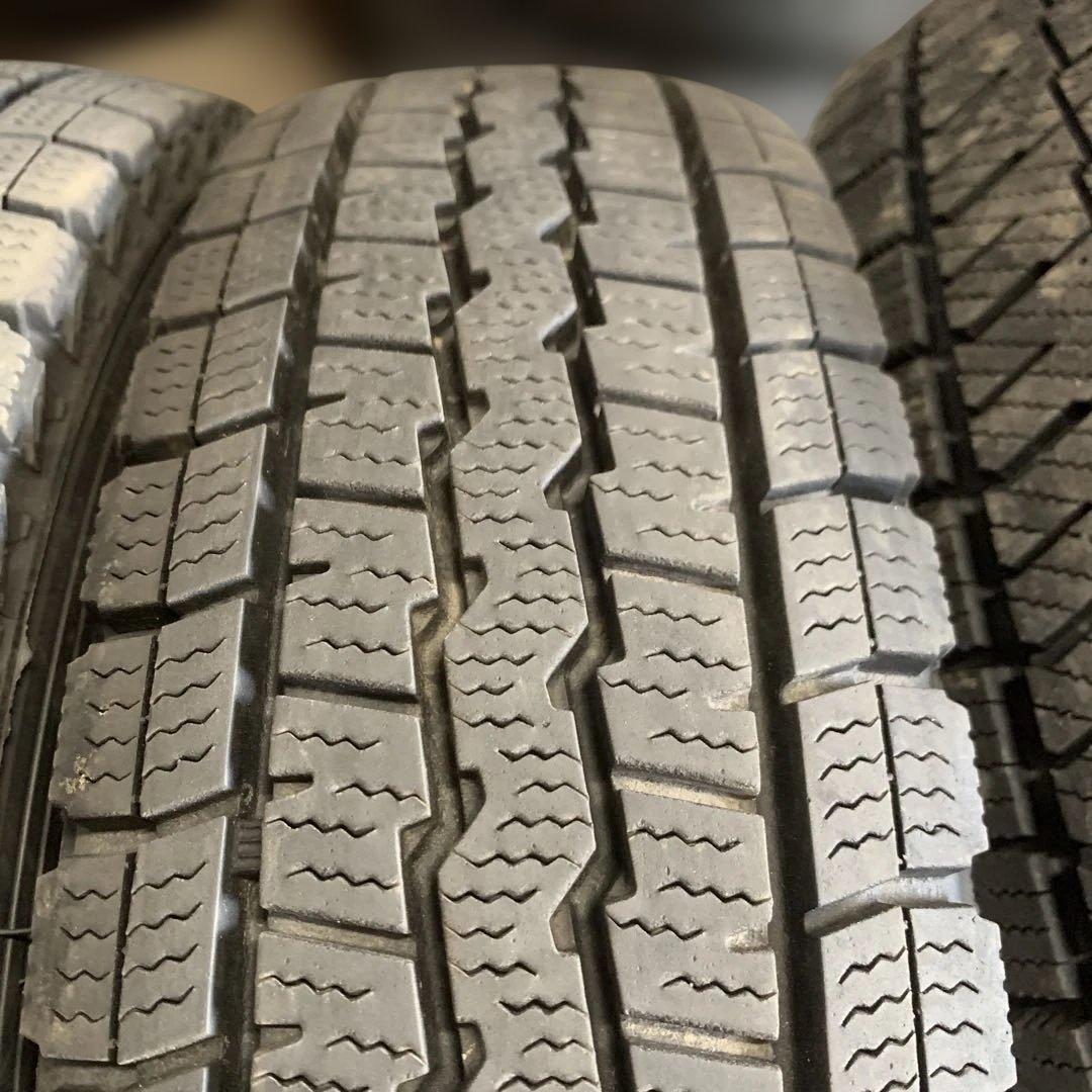 スタッドレス 145/80R12 LT ダンロップ SV01 （赤006）