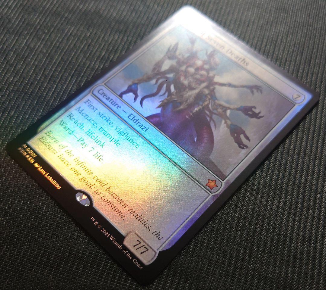 mtg 稀少 七つの死の種父 英語版 FOIL fdn