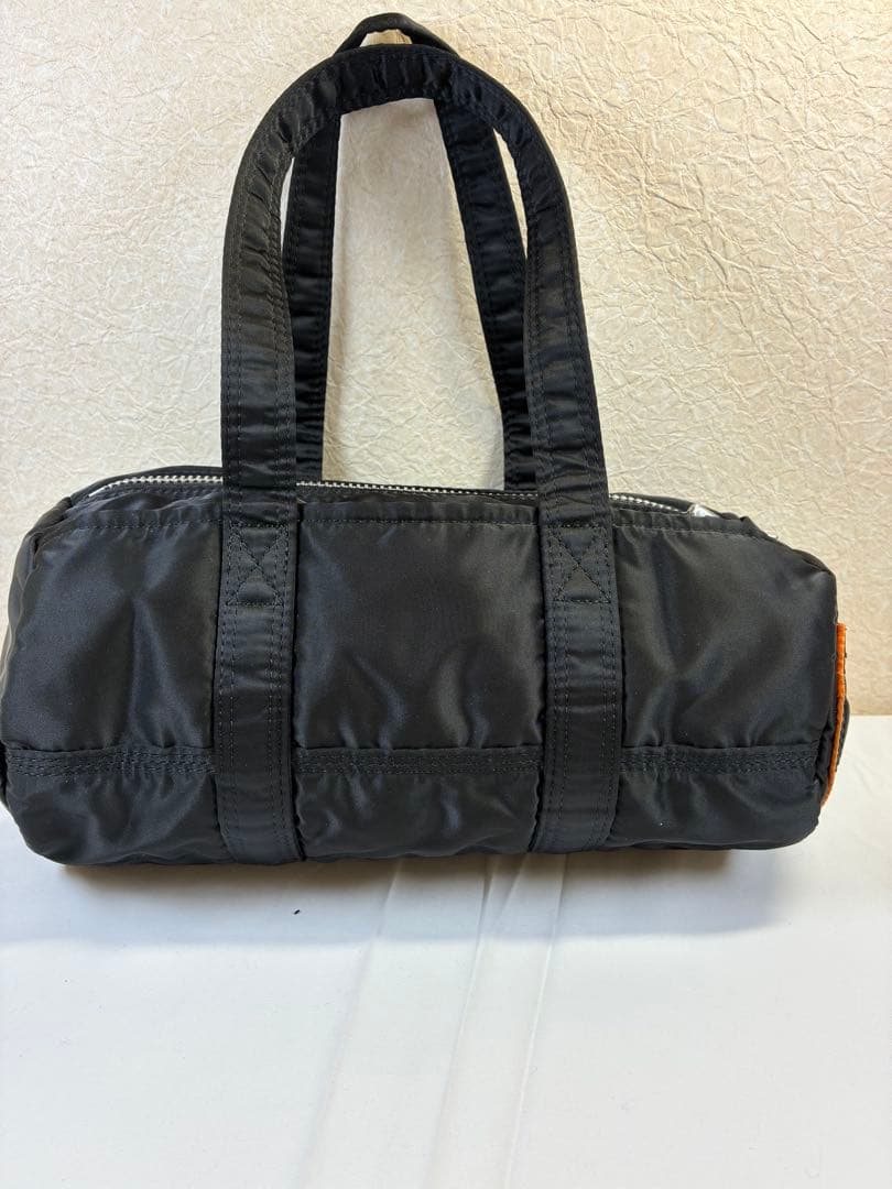 [未使用級] PORTER　タンカー　ドラムバッグ　ミニボストン　S