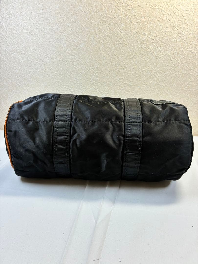 [未使用級] PORTER　タンカー　ドラムバッグ　ミニボストン　S