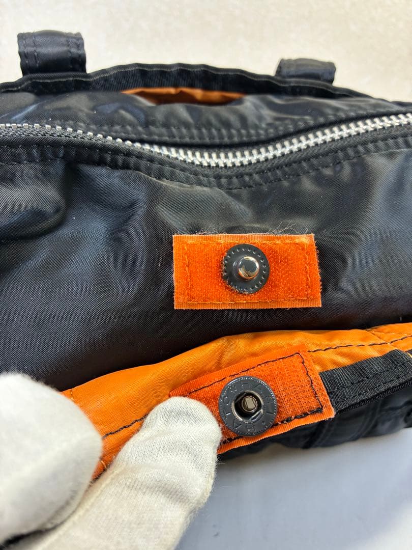 [未使用級] PORTER　タンカー　ドラムバッグ　ミニボストン　S