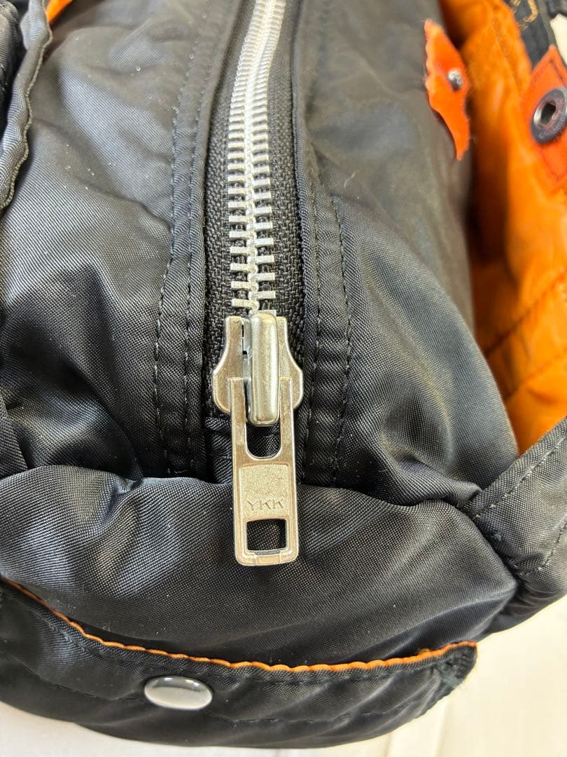 [未使用級] PORTER　タンカー　ドラムバッグ　ミニボストン　S