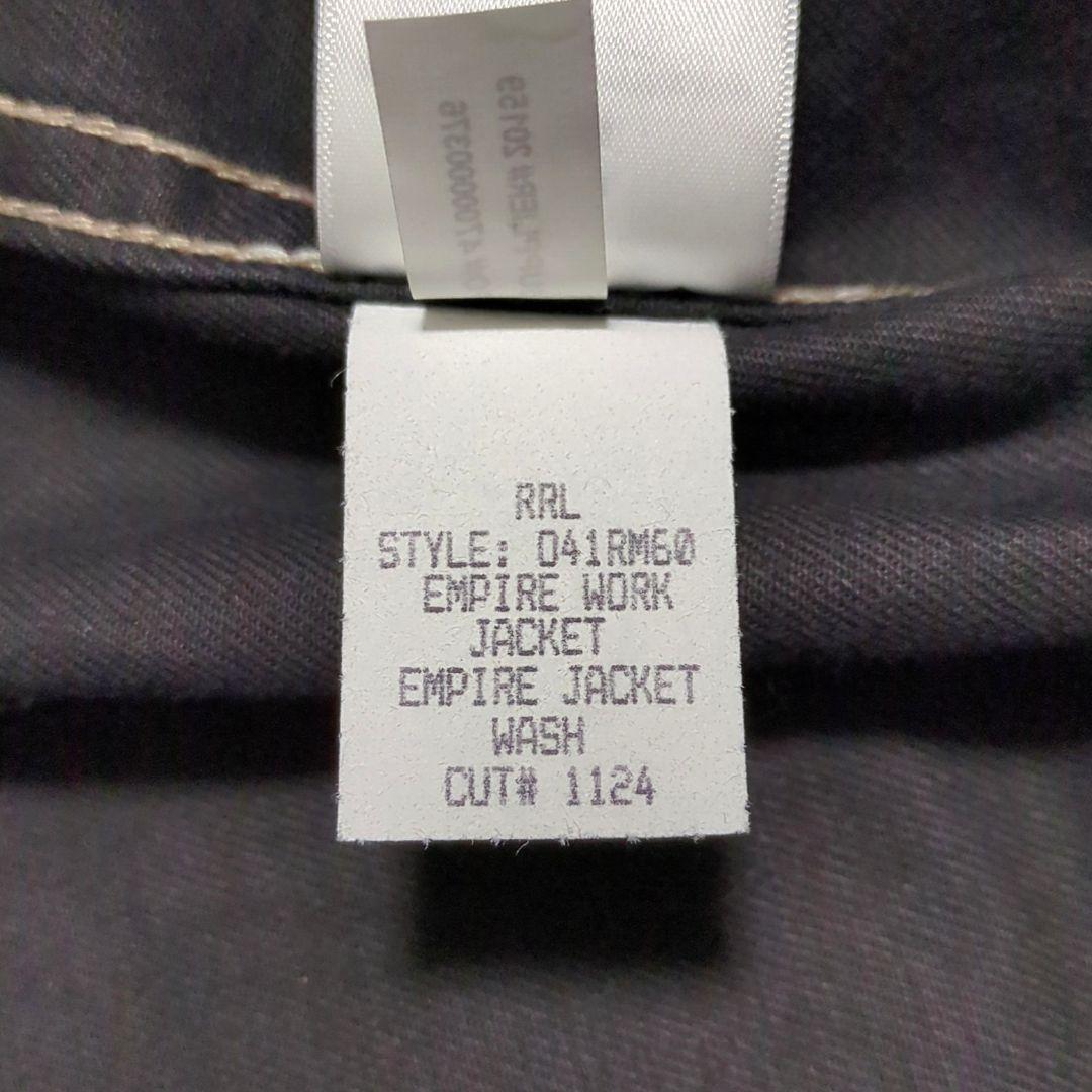RRL♦USA製 ウォバッシュ エンパイヤ カバーオール 041RM60 黒M