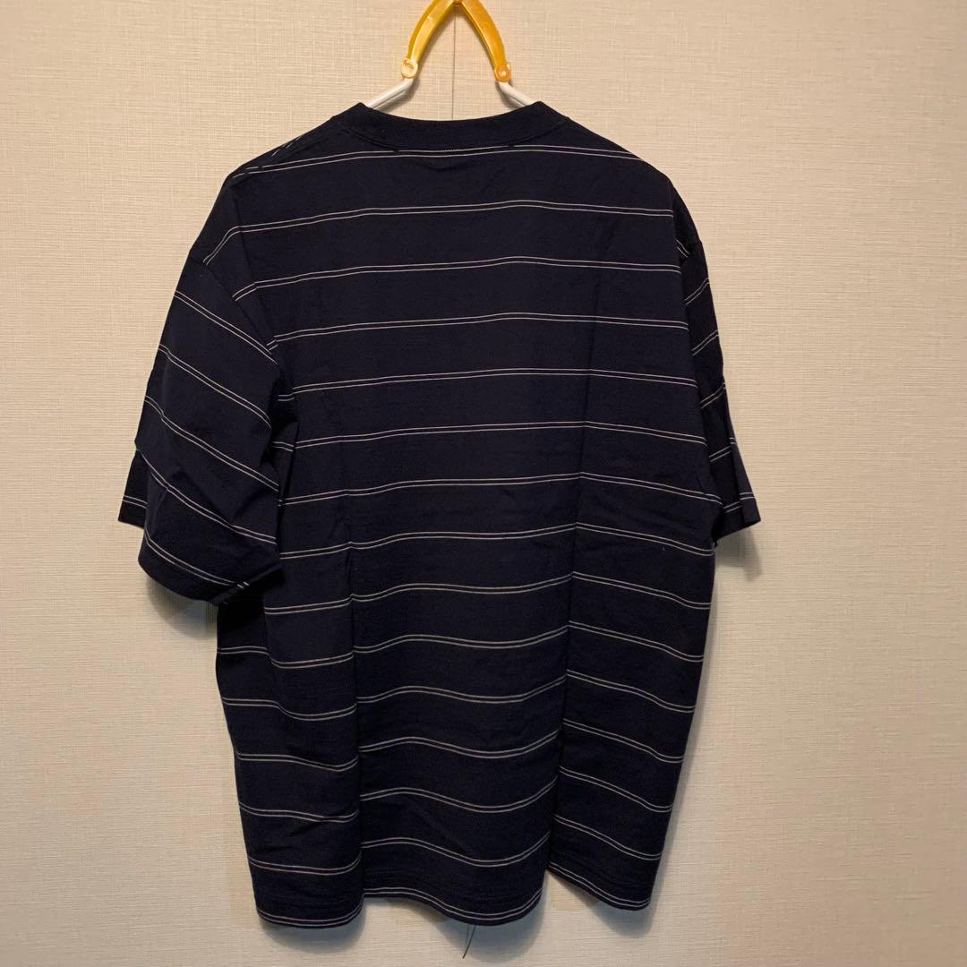 トップス ennoy PANEL BORDER S/S T-SHIRT NAVY M