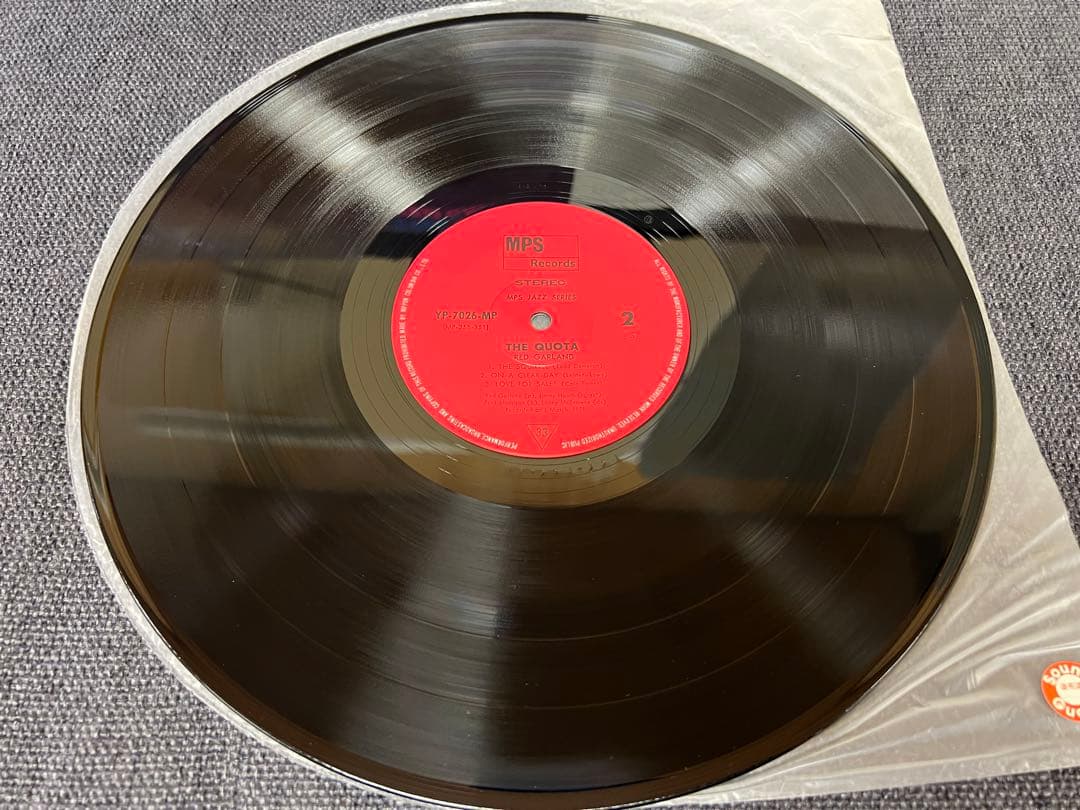 レッド・ガーランド The Quota 1971年YP-7026-MP LP