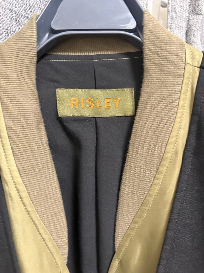 ■美品 RISREY リズレー ミリタリー コンビ ジャケット