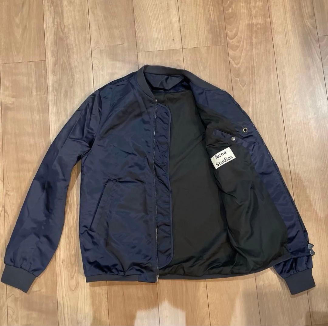 Acne Studios MA-1 ボンバージャケット ネイビー