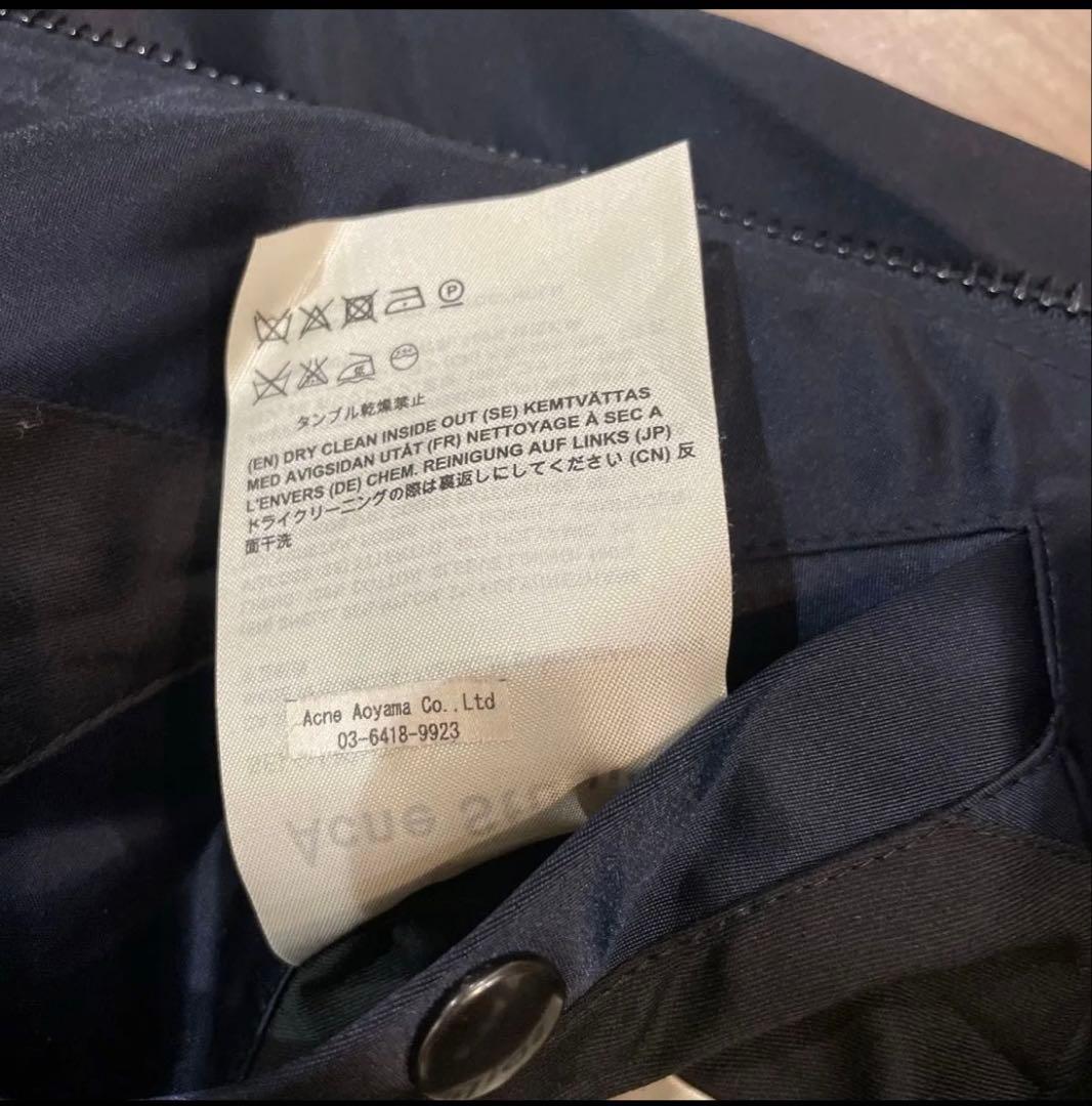 Acne Studios MA-1 ボンバージャケット ネイビー