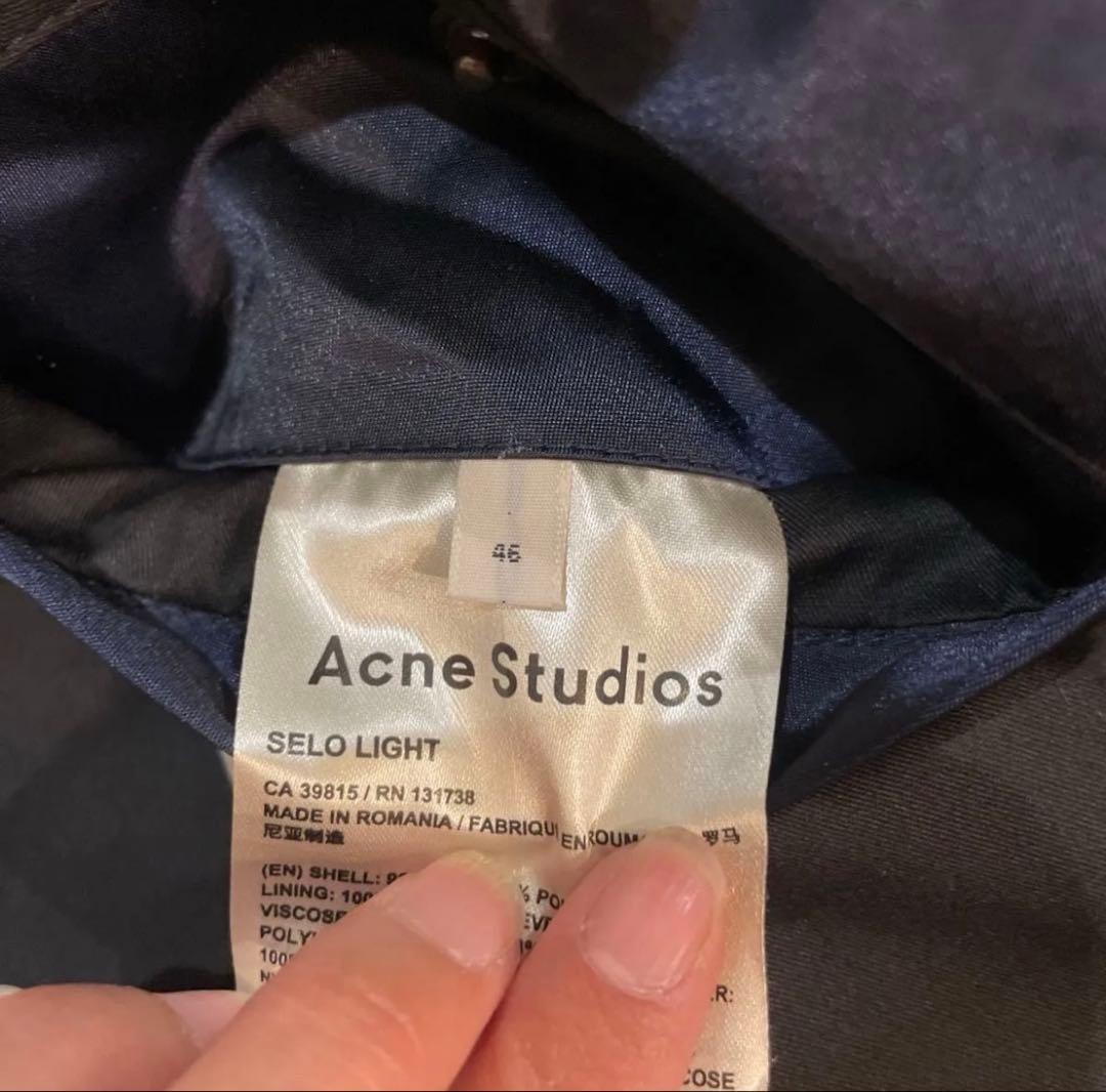 Acne Studios MA-1 ボンバージャケット ネイビー