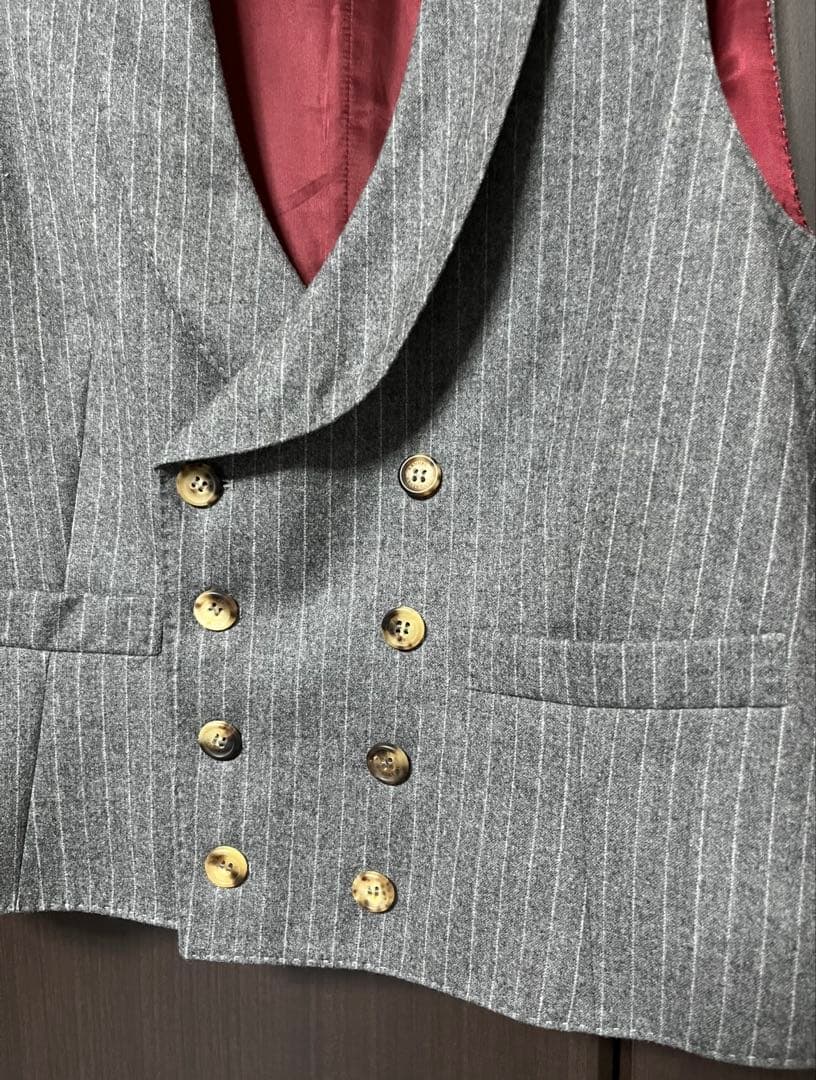 ブルネロクチネリ 46 ダブルジレ ベスト BRUNELLO CUCINELLI