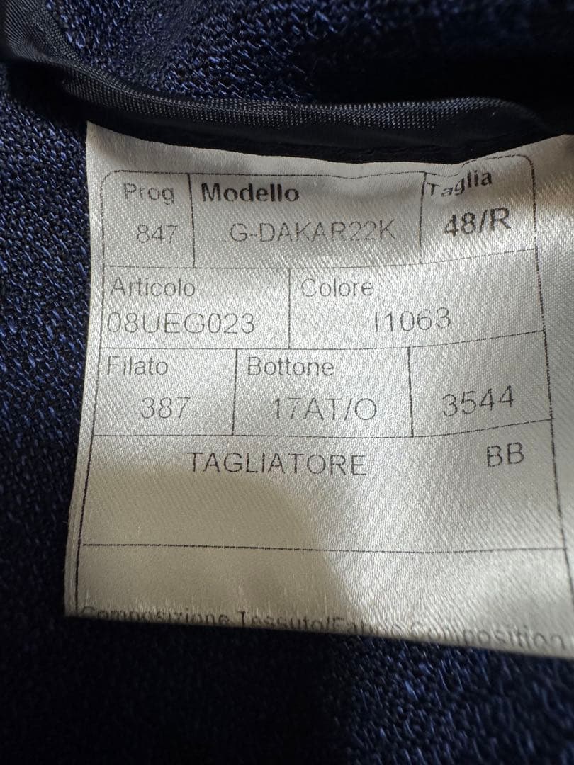 TAGLIATORE タリアトーレ　ダカール　DAKAR ジャケット　48
