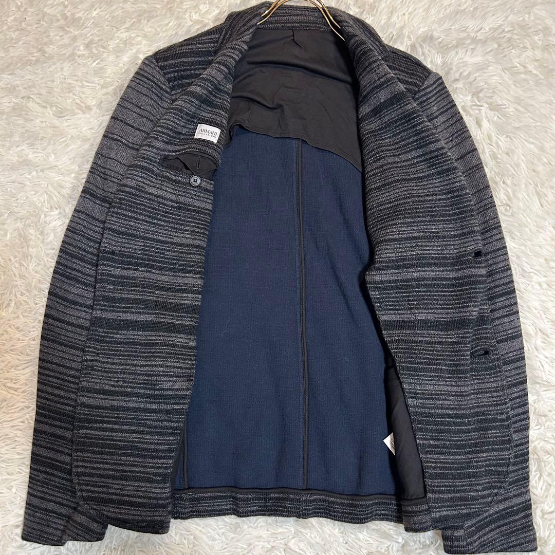 ARMANI テーラードジャケット グレー M