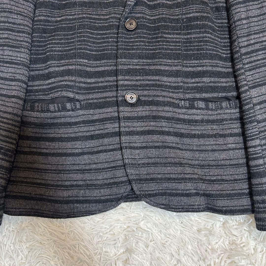 ARMANI テーラードジャケット グレー M