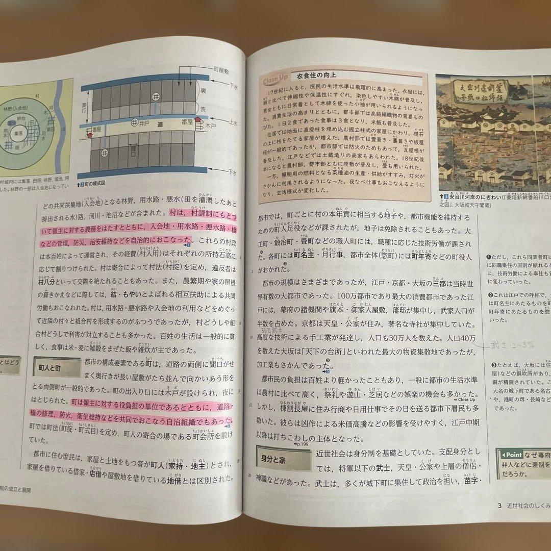 日本史探究 実教出版