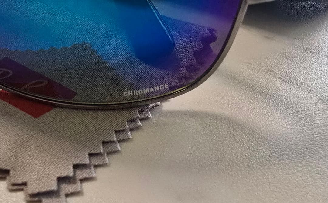 【美品】Ray-Ban Chromance RB3566-CH 偏光サングラス